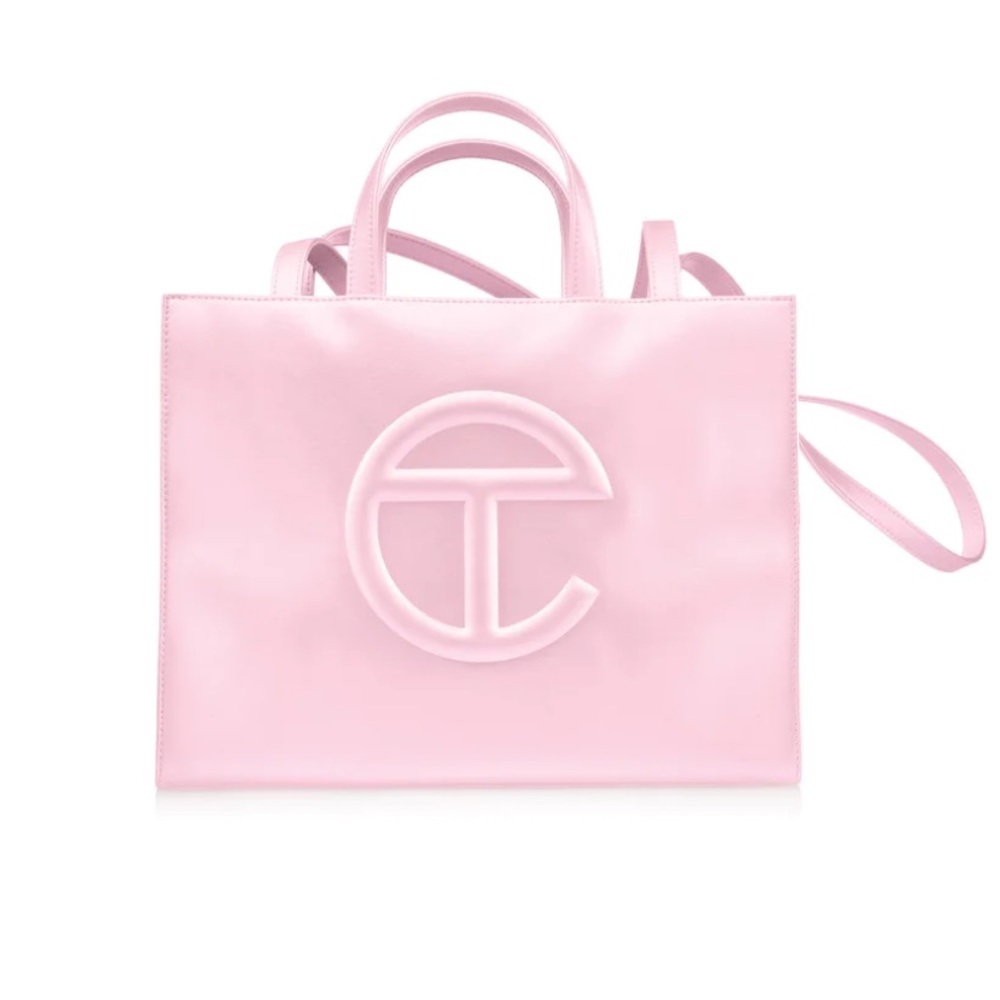 Telfar Ballerina Shopping Bag Medium NWT  Pink - Picture 2 of 14